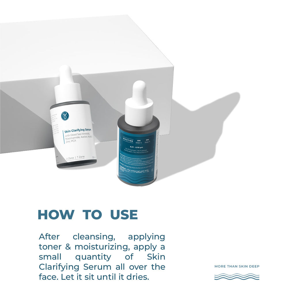 Clarifying Serum With Dead Sea Minerals, Niacinamide & Azelaic Acid