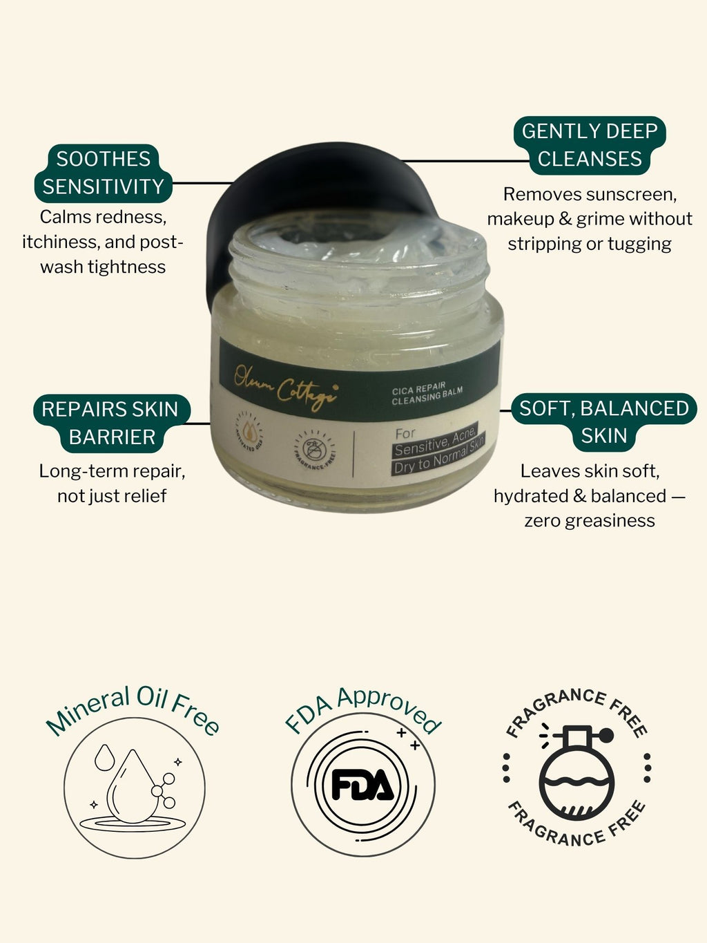 Cica Repair Cleansing Balm