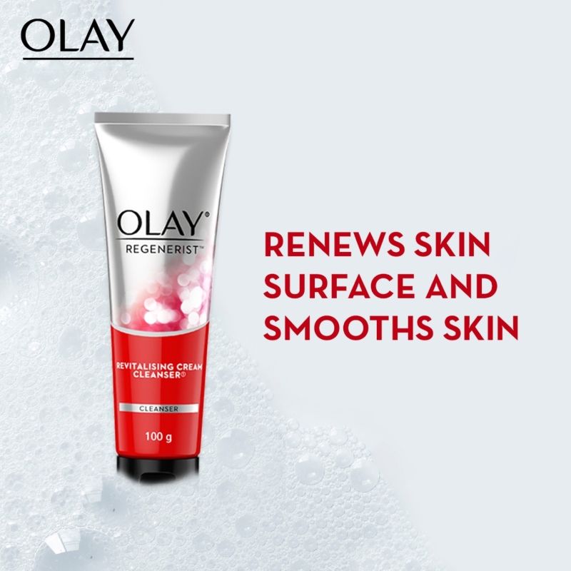 Regenerist Cleanser & Face Wash For Plump & Bouncy Skin With Hyaluronic Acid & Peptides
