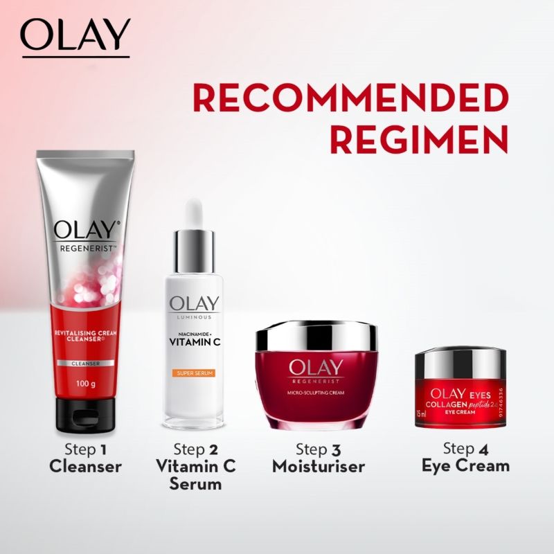 Regenerist Cleanser & Face Wash For Plump & Bouncy Skin With Hyaluronic Acid & Peptides