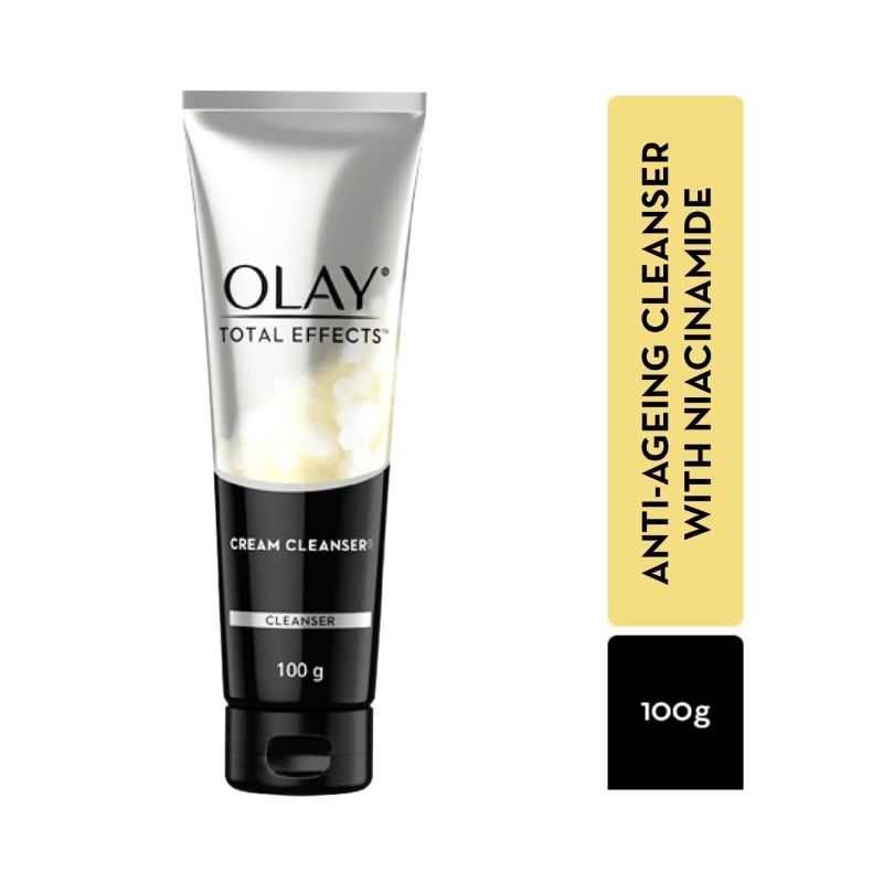 Total Effects Foaming Cleanser & Face Wash, Fights 7 Signs of Ageing With Green Tea Extracts