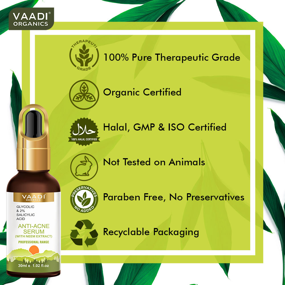 Anti-Acne Serum With Glycolic & 2% Salicylic Acid