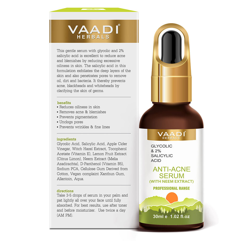 Anti-Acne Serum With Glycolic & 2% Salicylic Acid