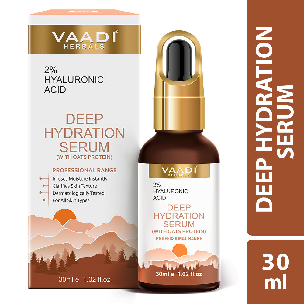 Deep Hydration Serum With 2% Hyaluronic Acid & Oats Protein