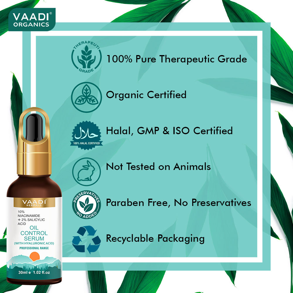 Oil Control Serum With 10 % Niacinamide & 2% Salicylic Acid