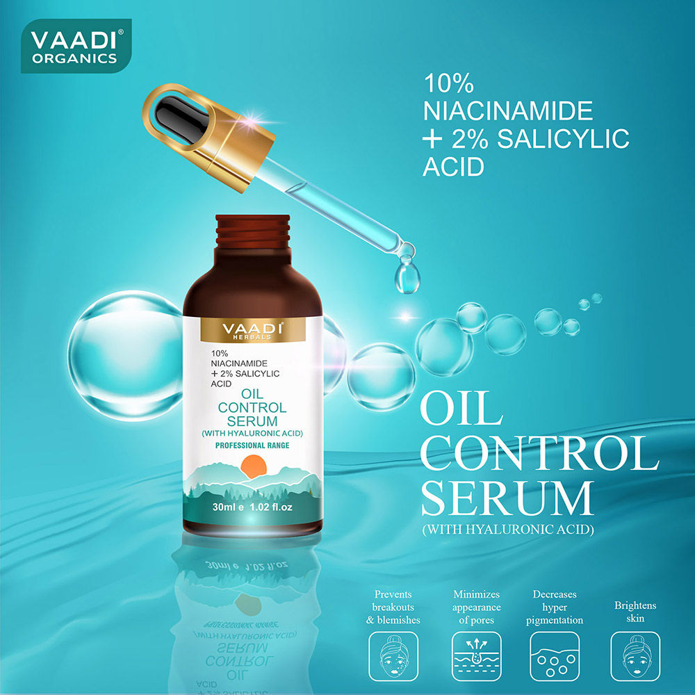 Oil Control Serum With 10 % Niacinamide & 2% Salicylic Acid