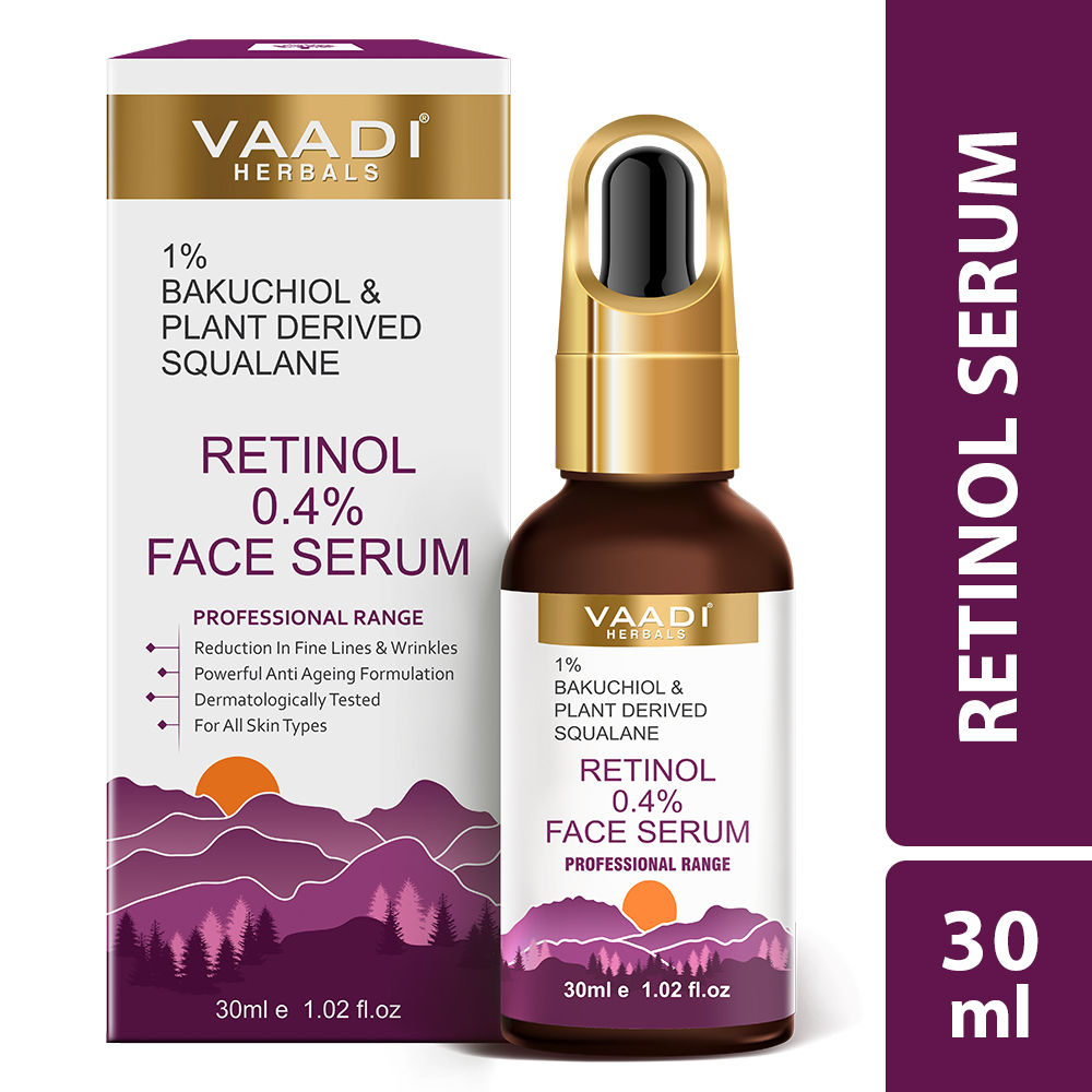 Retinol 0.4% Face Serum With 1% Baluchiol & Plant Derived Squalane