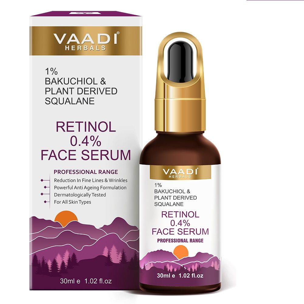 Retinol 0.4% Face Serum With 1% Baluchiol & Plant Derived Squalane