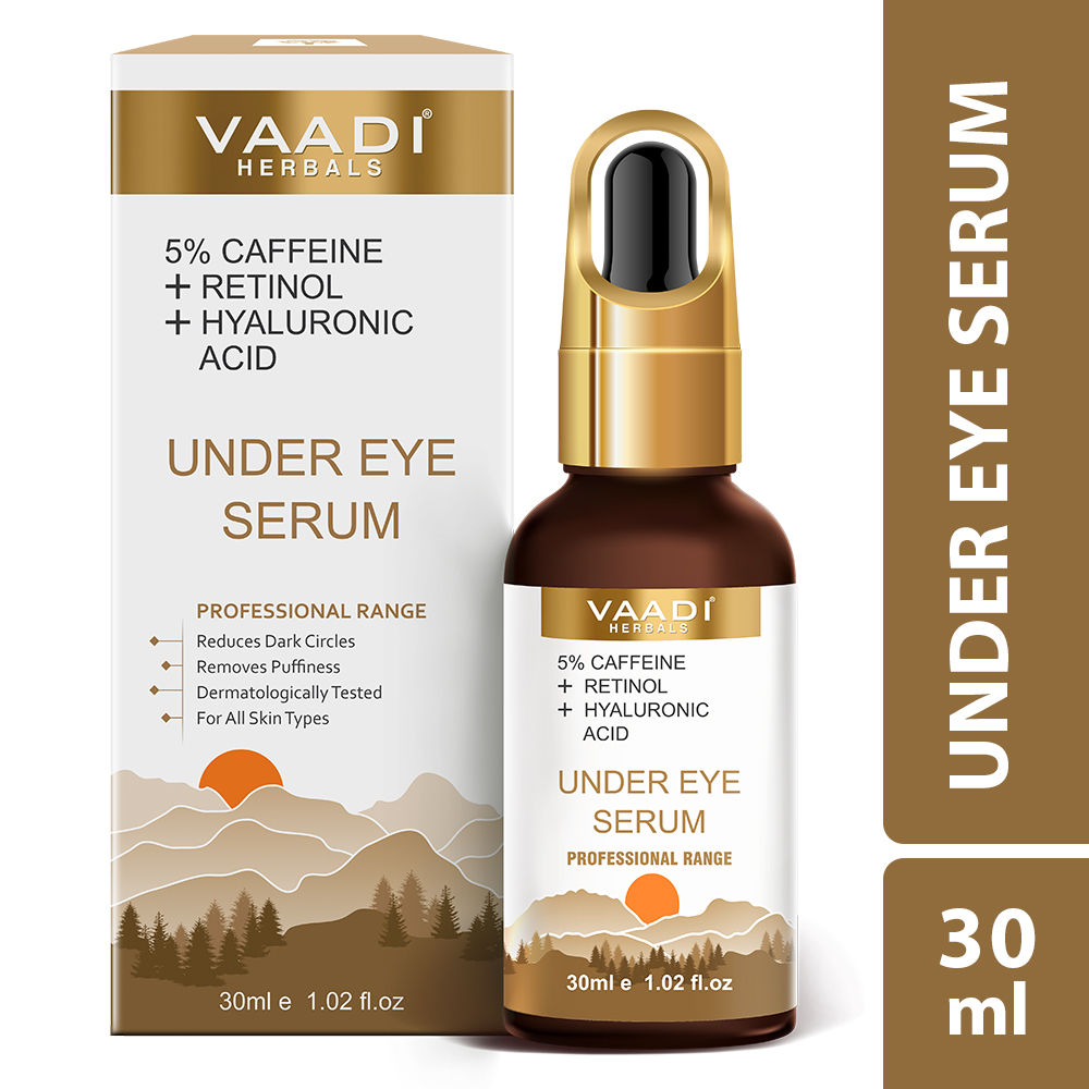 Under Eye Serum With 5% Caffeine & Retinol & Hyaluronic Acid