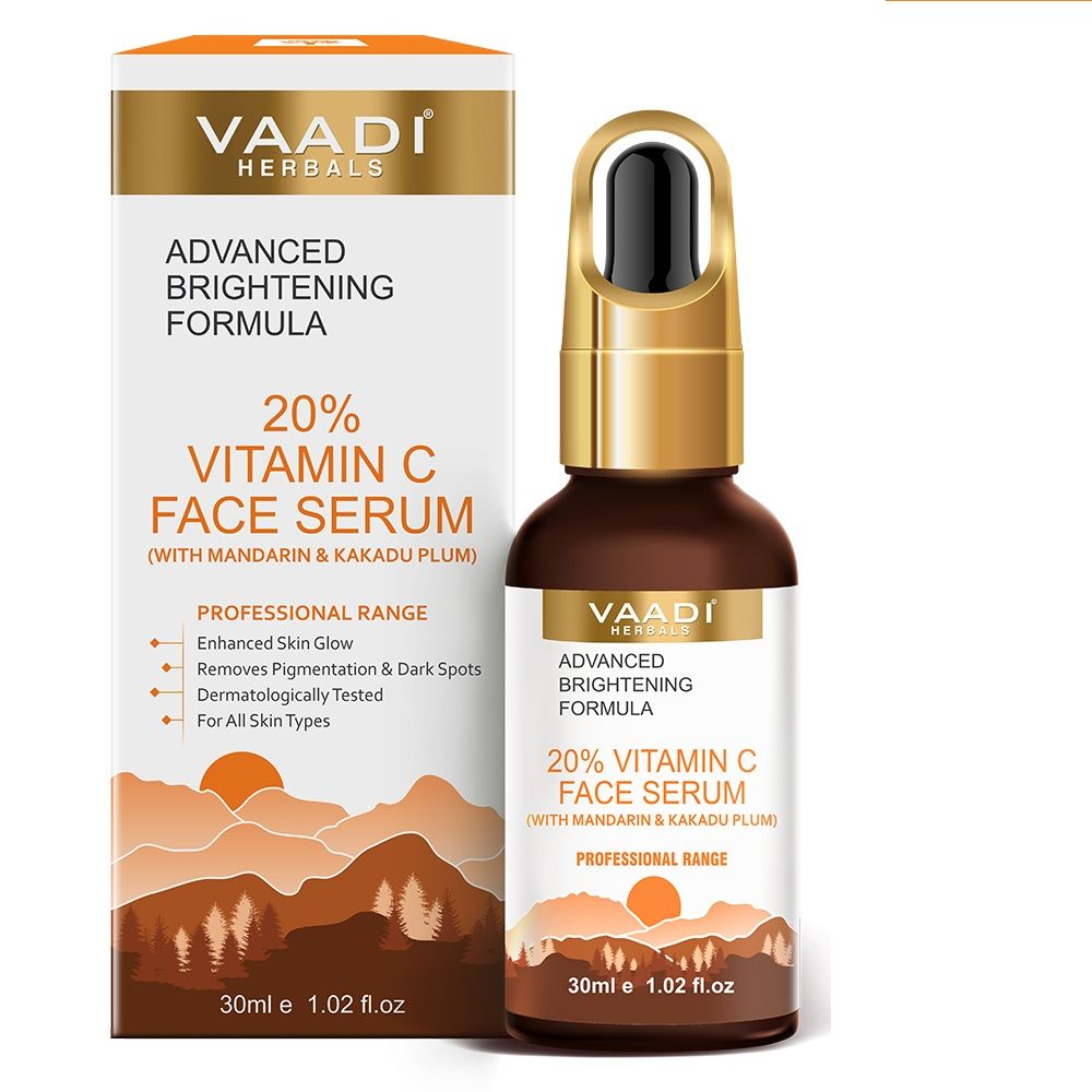 20% Vitamin C Face Serum With Advanced Brightening Formula