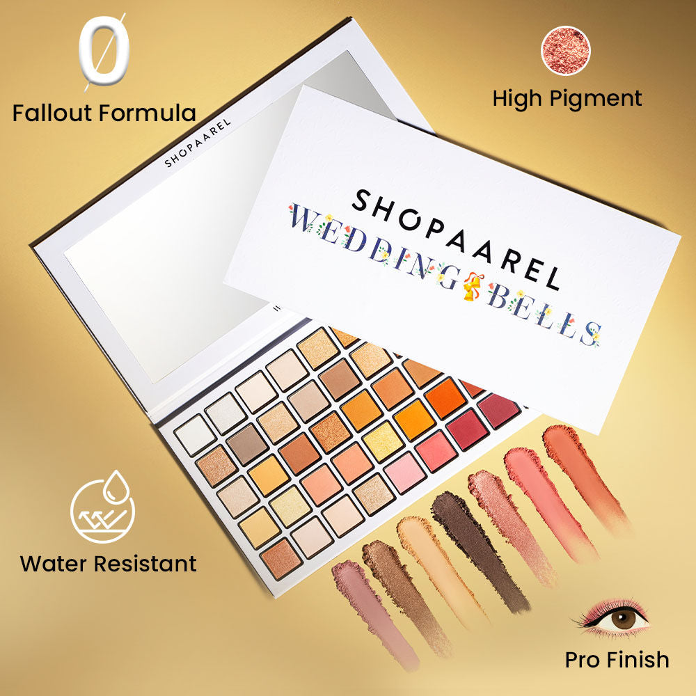 Wedding Bell 50 Color Eyeshadow Palette
