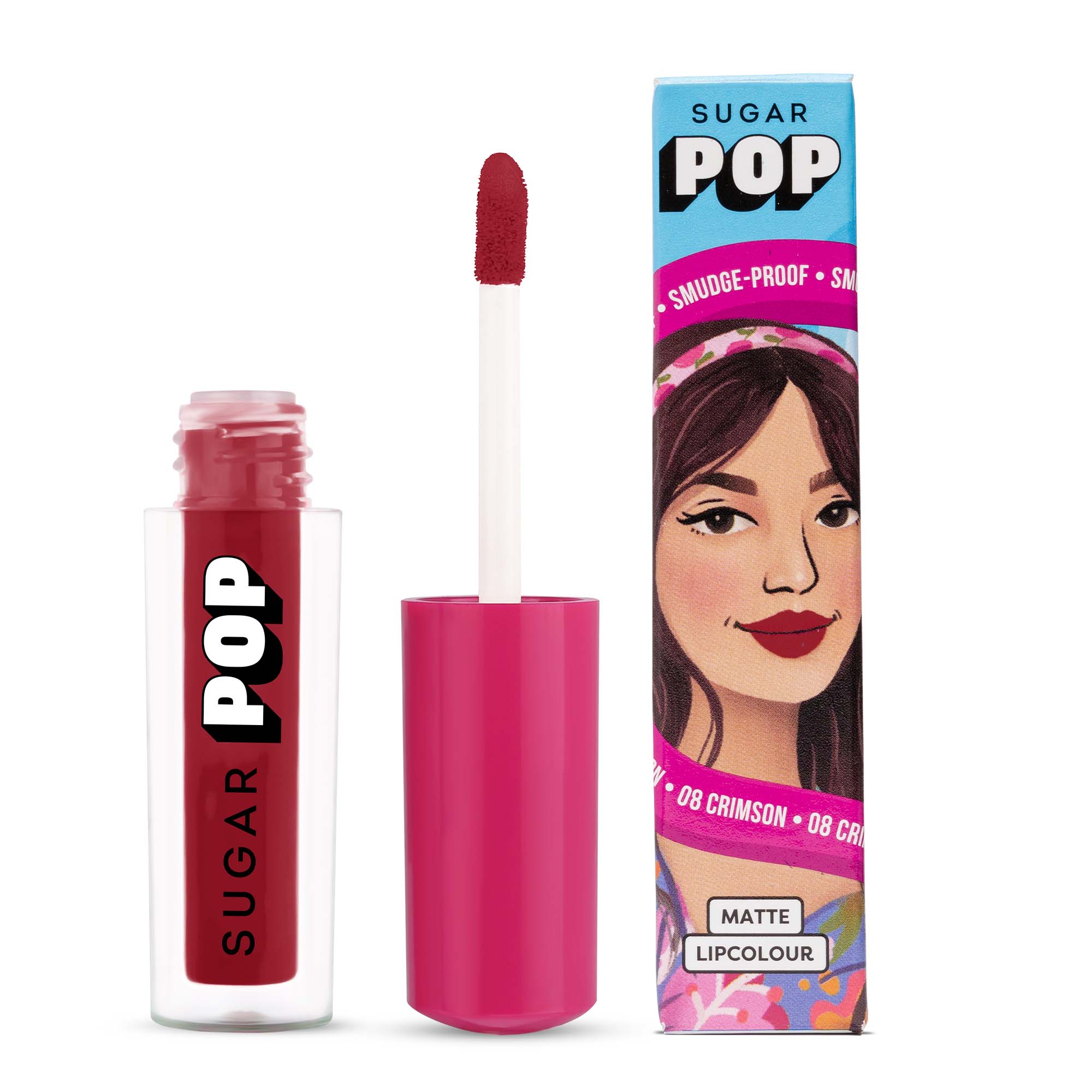 Matte Lipcolor - 08 Crimson