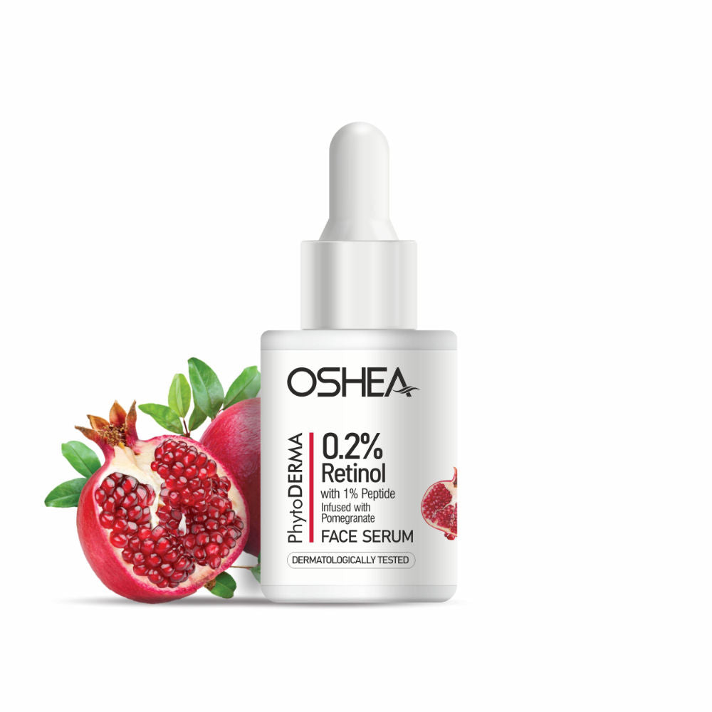 Phytoderma Face Serum With 0.2% Retinol & Pomegranate Extract Reduces Fine Lines