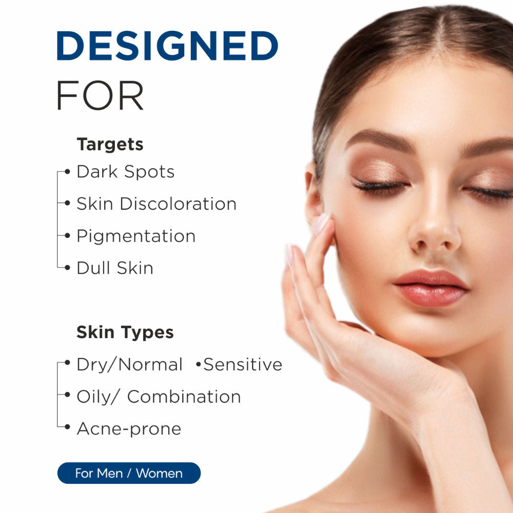 Phytoderma Face Serum With 2% Kojic Acid & 1% Alpha Arbutin Reduces Dark Spots