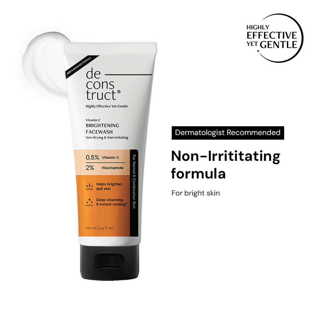 Vitamin C Brightening Face Wash, Brightens & Fades Dark Spots