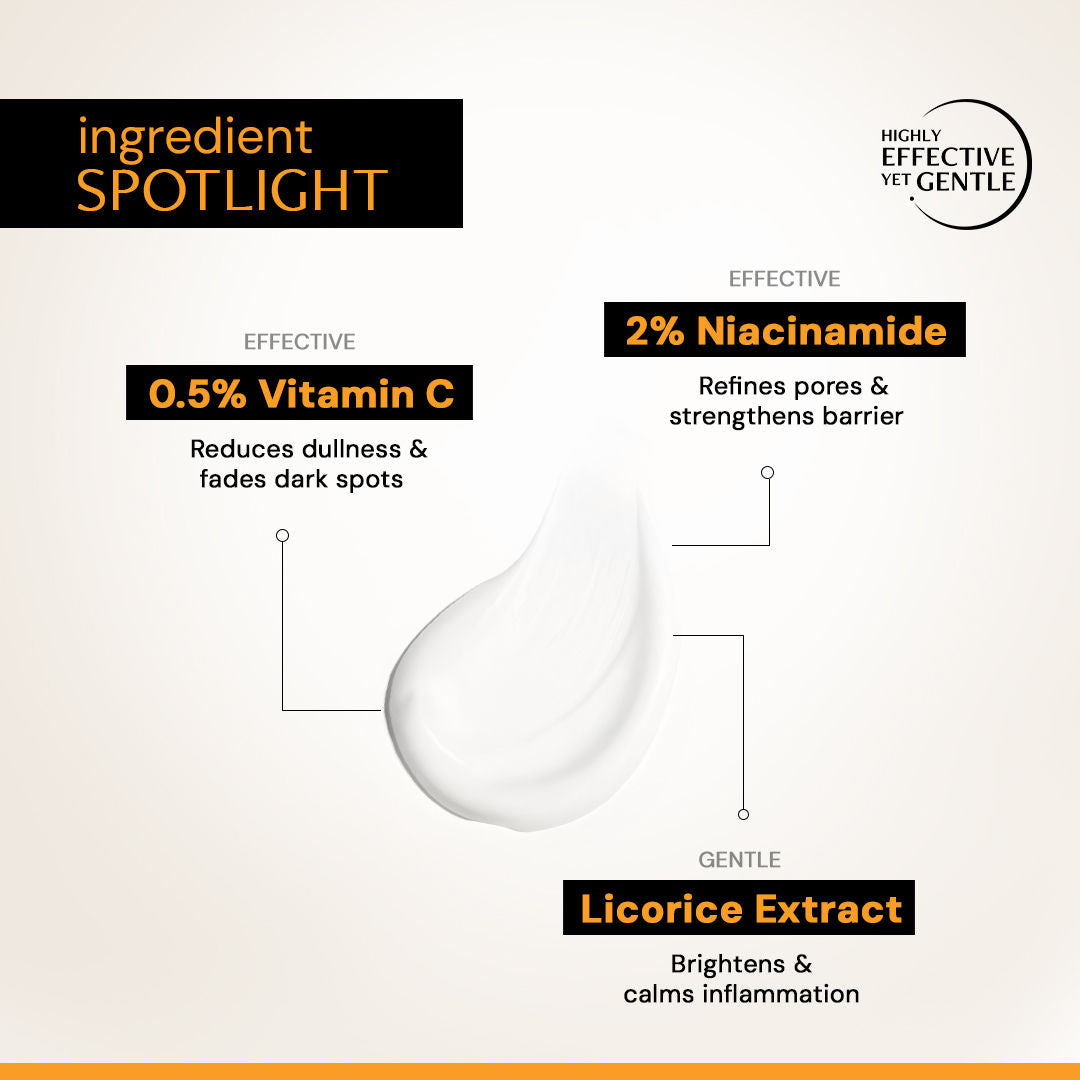 Vitamin C Brightening Face Wash, Brightens & Fades Dark Spots
