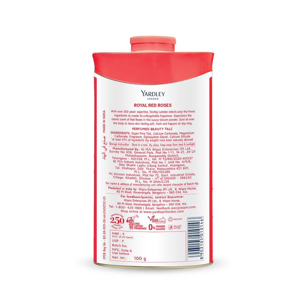 Red Roses Talc
