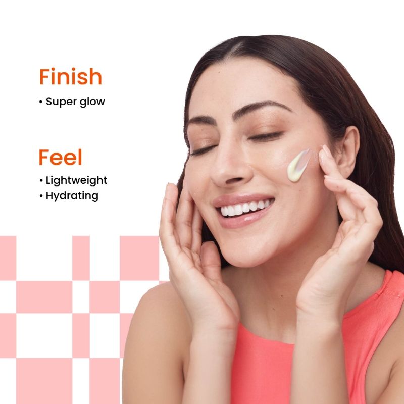 Super Glow Moisturizer with Vitamin C & Niacinamide For Dull, Pigmented & Uneven Skin
