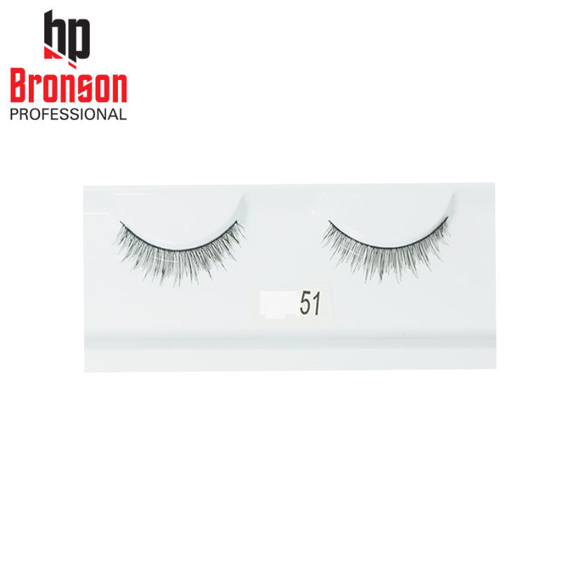 Synthetic Hair and Lightweight Long Natural Look False Eyelashes - 51