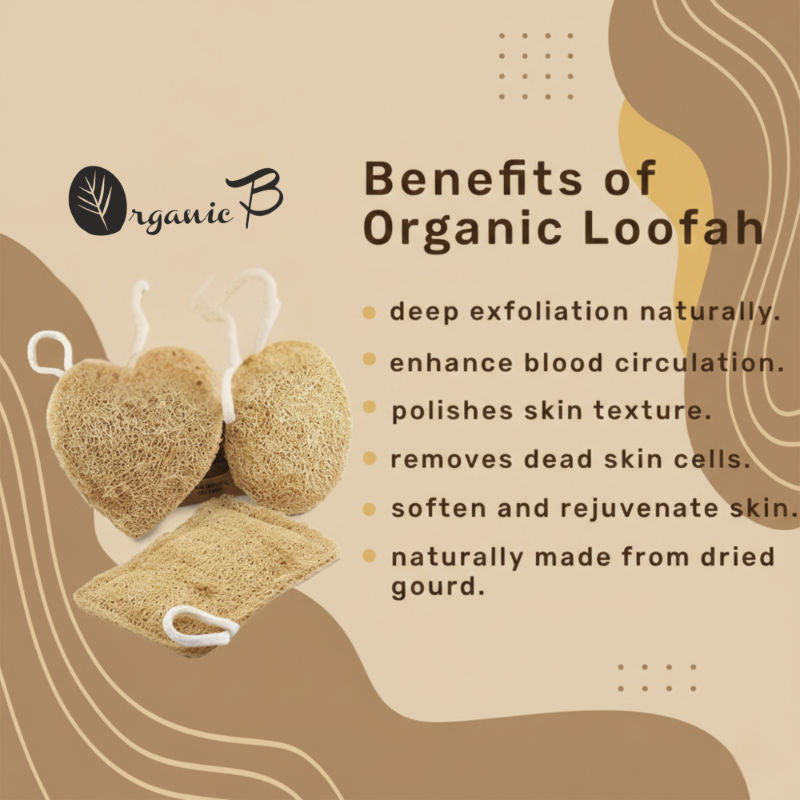 Natural & Effective Sundried Three Shaped Loofah