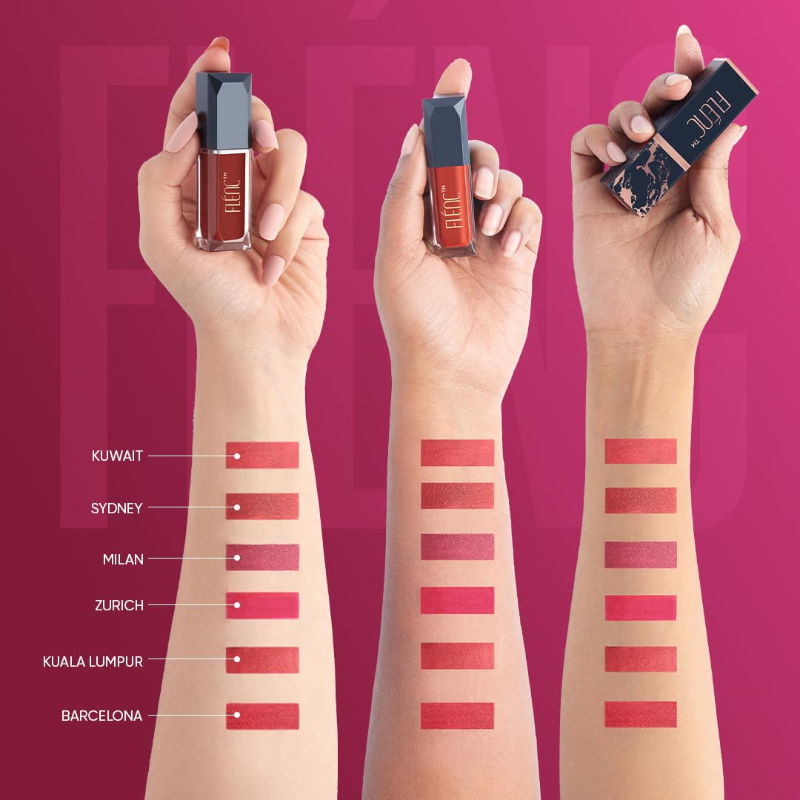Cryla Velvet Liquid Matte Lipstick