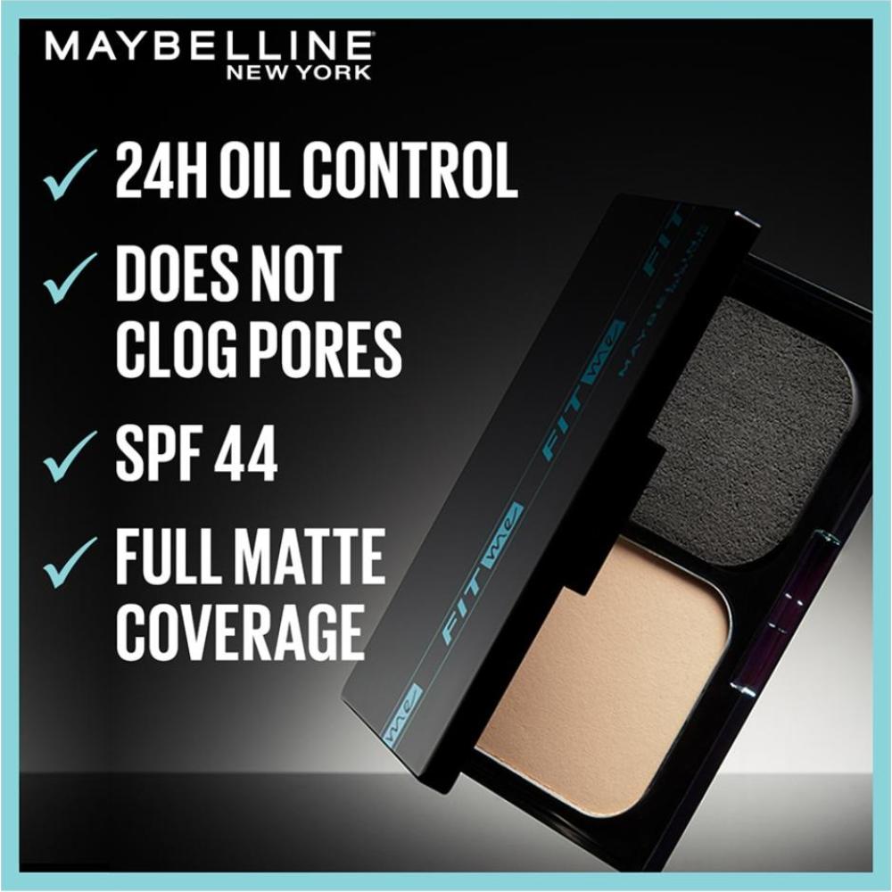 Fit Me Ultimate Powder Foundation, 24 hr Oil Control + SPF 44 - Porcelain