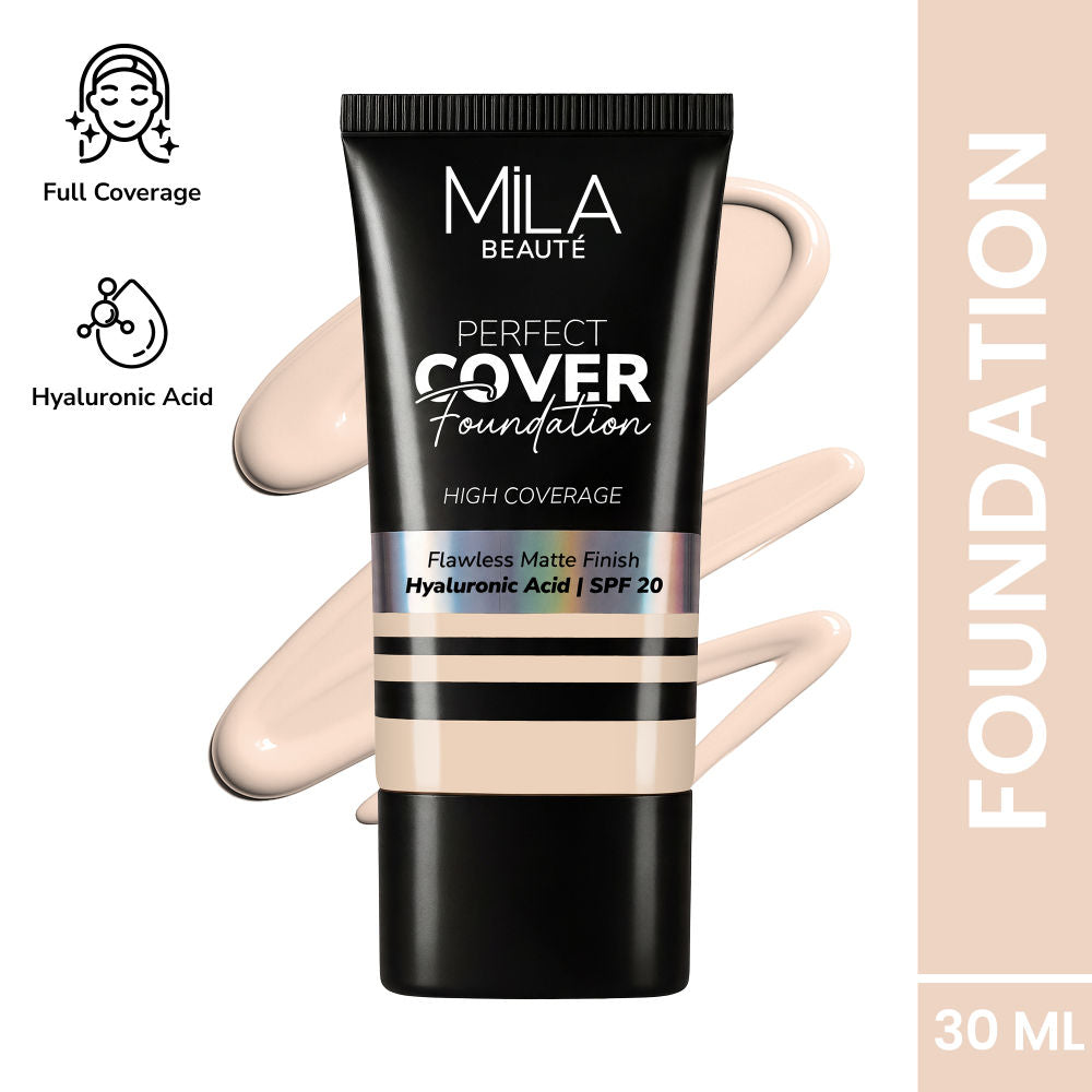 Perfect Cover Foundation Flawless Matte Finish - 04 Neutral
