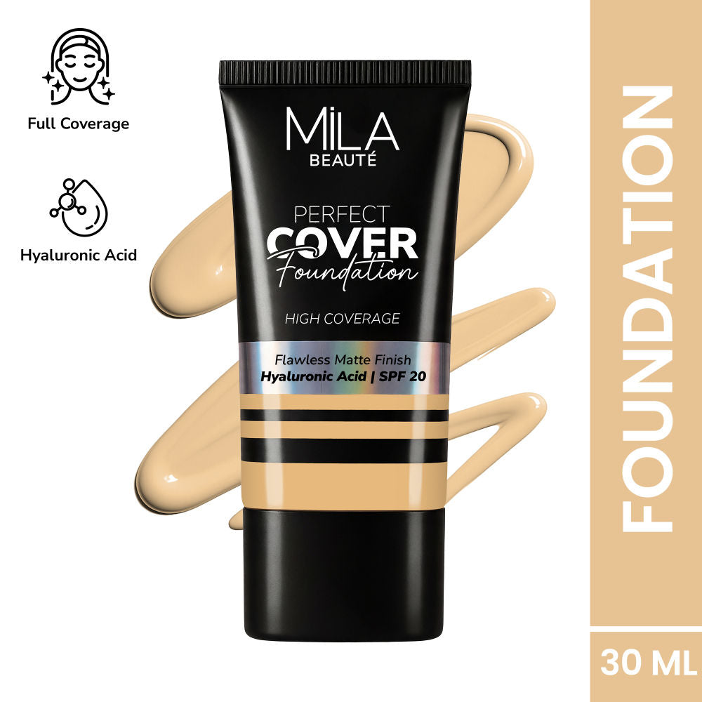 Perfect Cover Foundation Flawless Matte Finish - 06 Latte