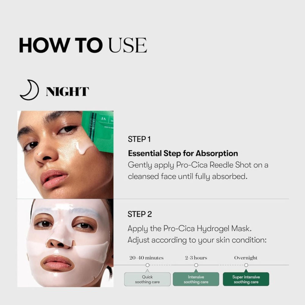 Pro Cica Reedle Shot 100 2-Step Hydrogel Mask
