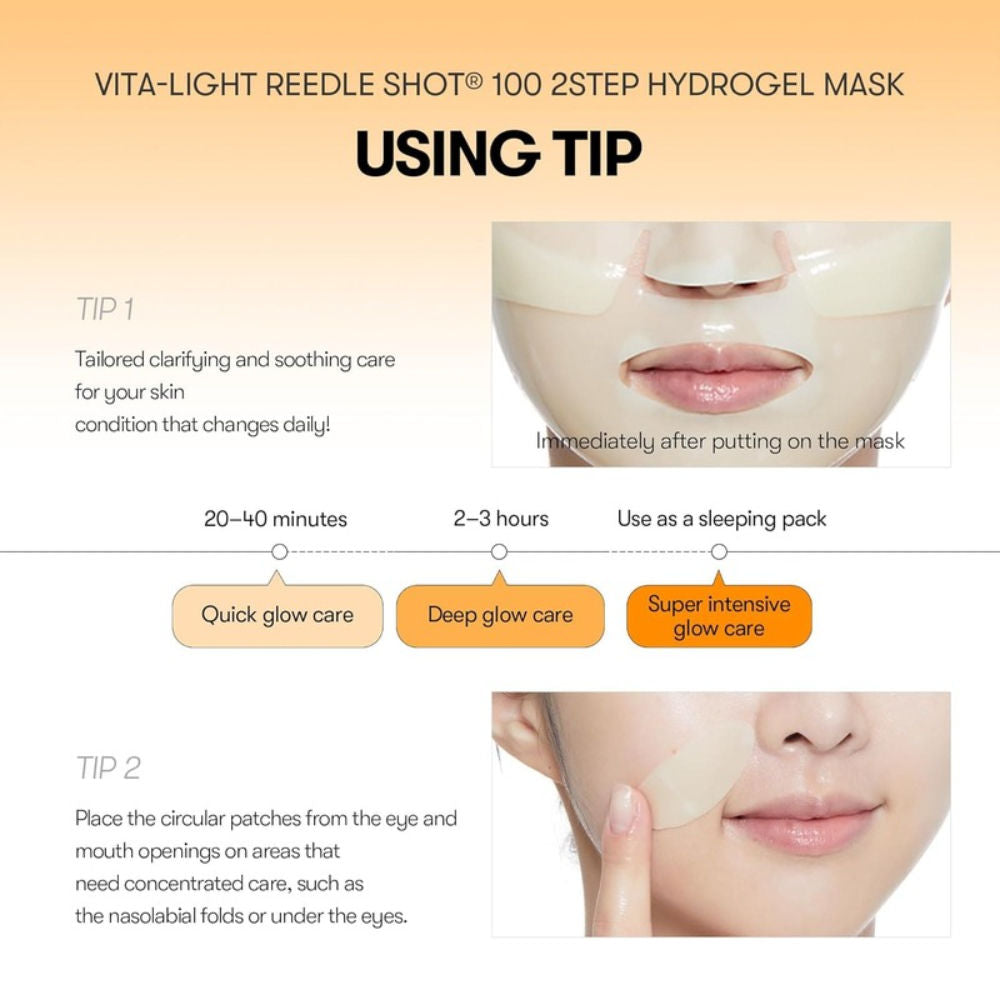 Pro Cica Reedle Shot 100 2-Step Hydrogel Mask
