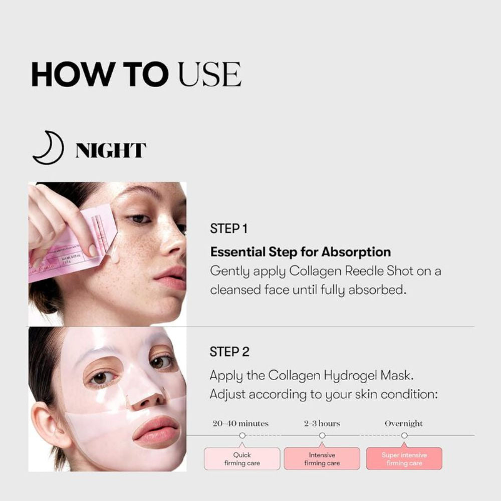 Collagen Reedle Shot 100 2-Step Hydrogel Mask