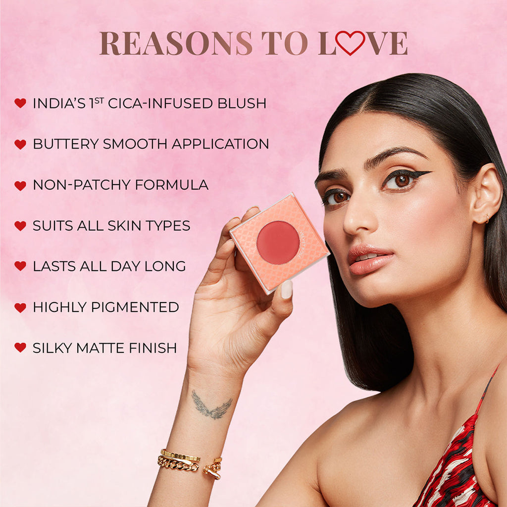 Nourishing Powder Blush, Velvet Rose – Skin-Loving & Smooth Blend Finish