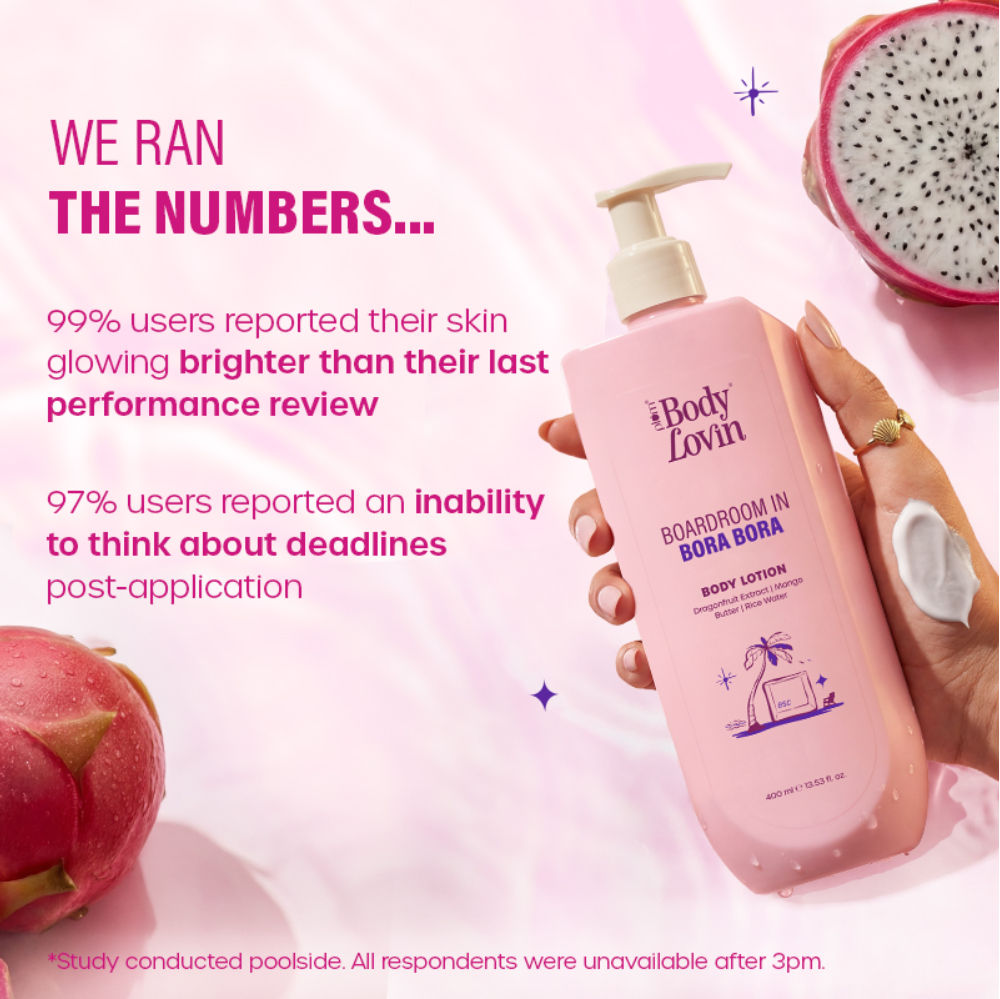 BodyLovin’ Boardroom In Bora Bora Body Lotion, Hydrating, Brightening Sweet Tropical Fragrance