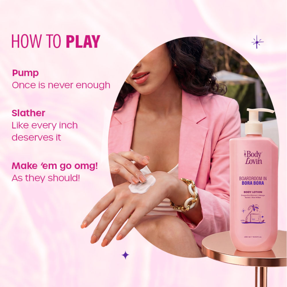 BodyLovin’ Boardroom In Bora Bora Body Lotion, Hydrating, Brightening Sweet Tropical Fragrance