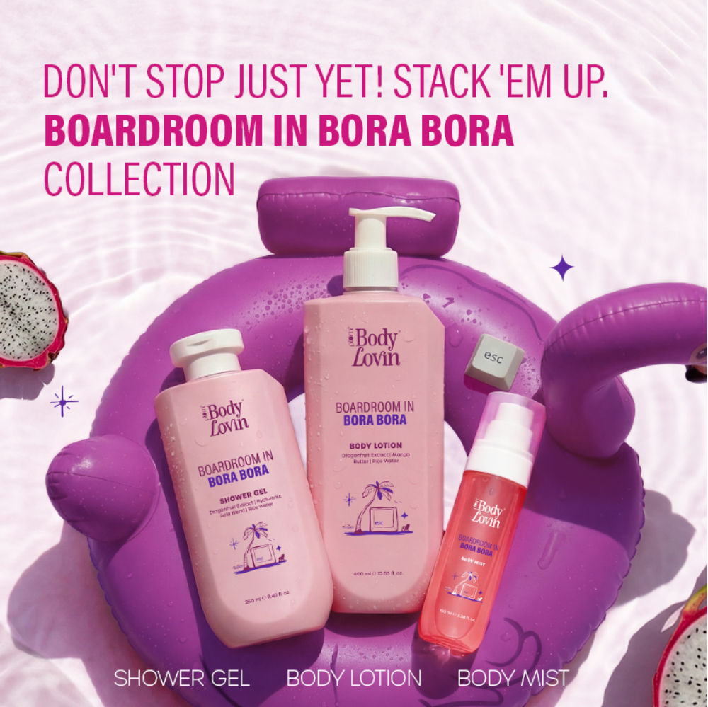 BodyLovin’ Boardroom In Bora Bora Body Lotion, Hydrating, Brightening Sweet Tropical Fragrance