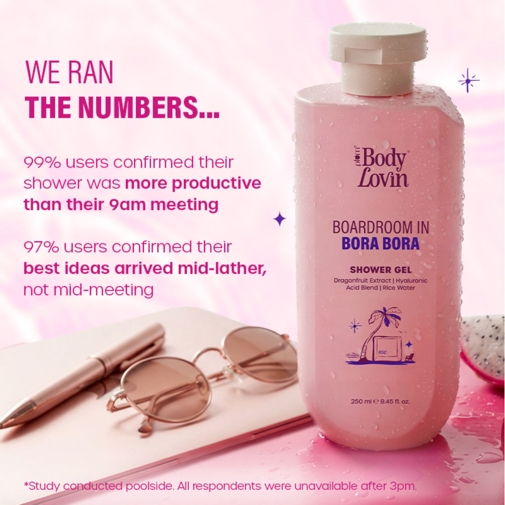 BodyLovin’ Boardroom In Bora Bora Shower Gel, Hydrating & Brightening Body Wash