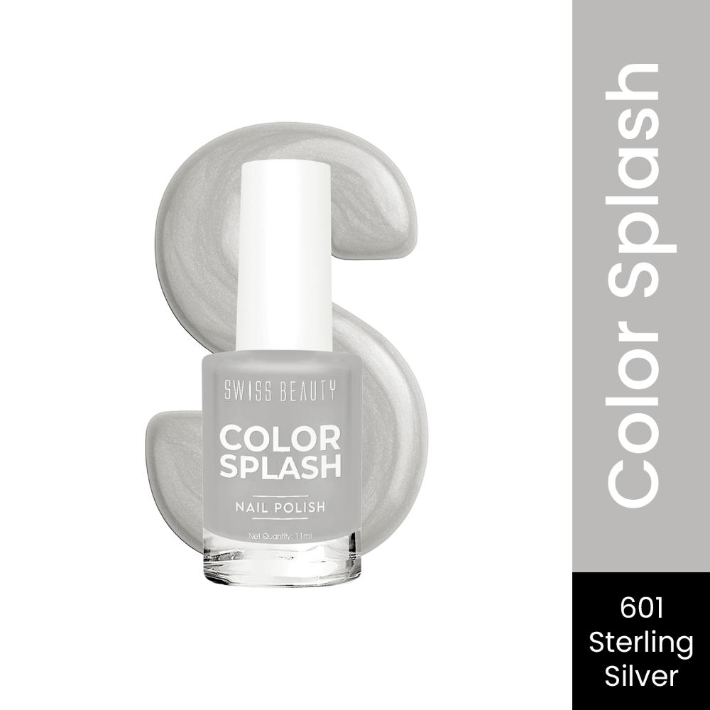 Color Splash Nail Polish - 601 Sterling Silver