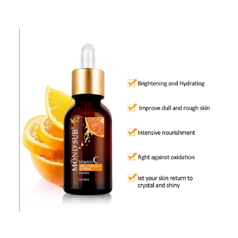 Vitamin C Brightening Lifting Face Serum With (3-O Ethyl Ascorbic Acid) For Brightening