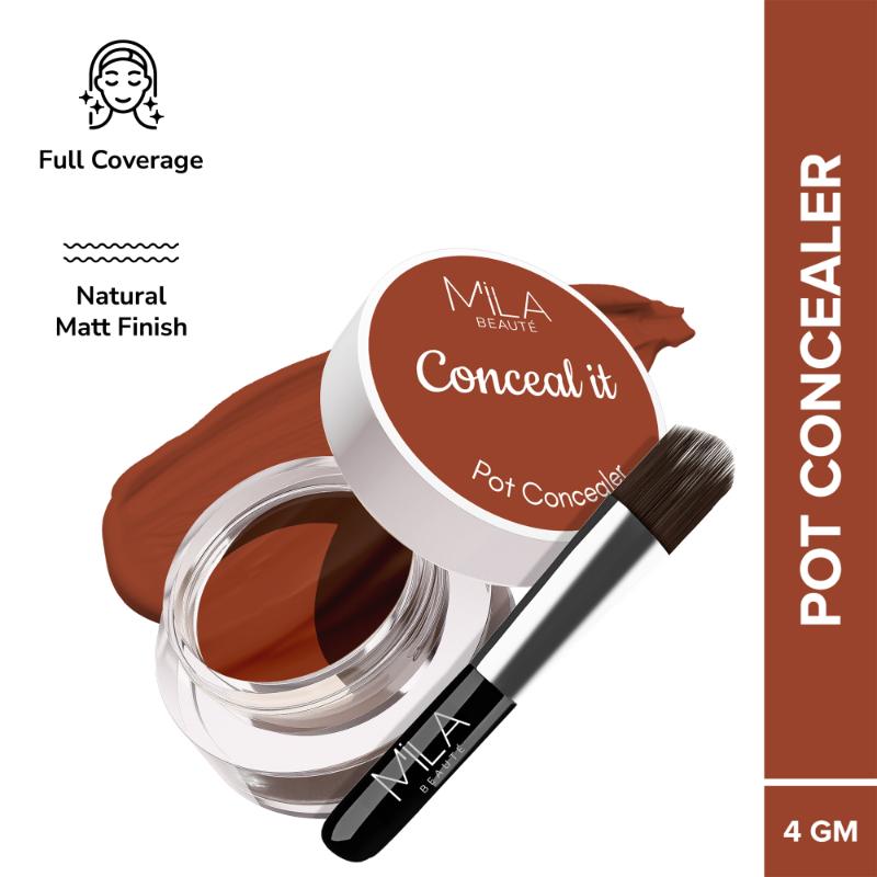 Conceal It Pot Concealer Creamy Matte Finish with SPF 15 - Orange Corrector