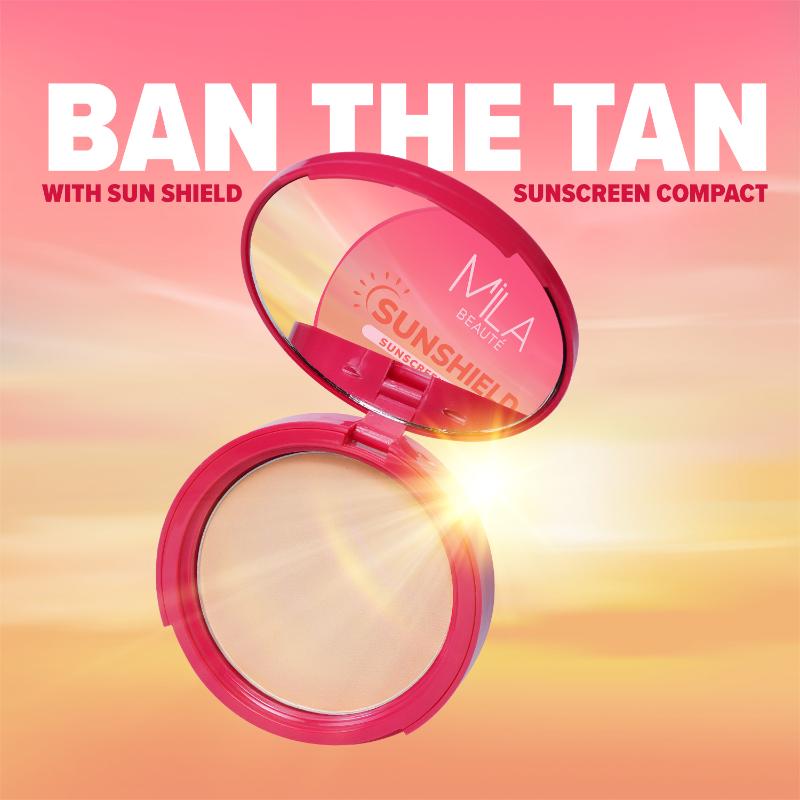 Sun Shield Sunscreen Matt SPF 50 PA+++ UV Protection Compact