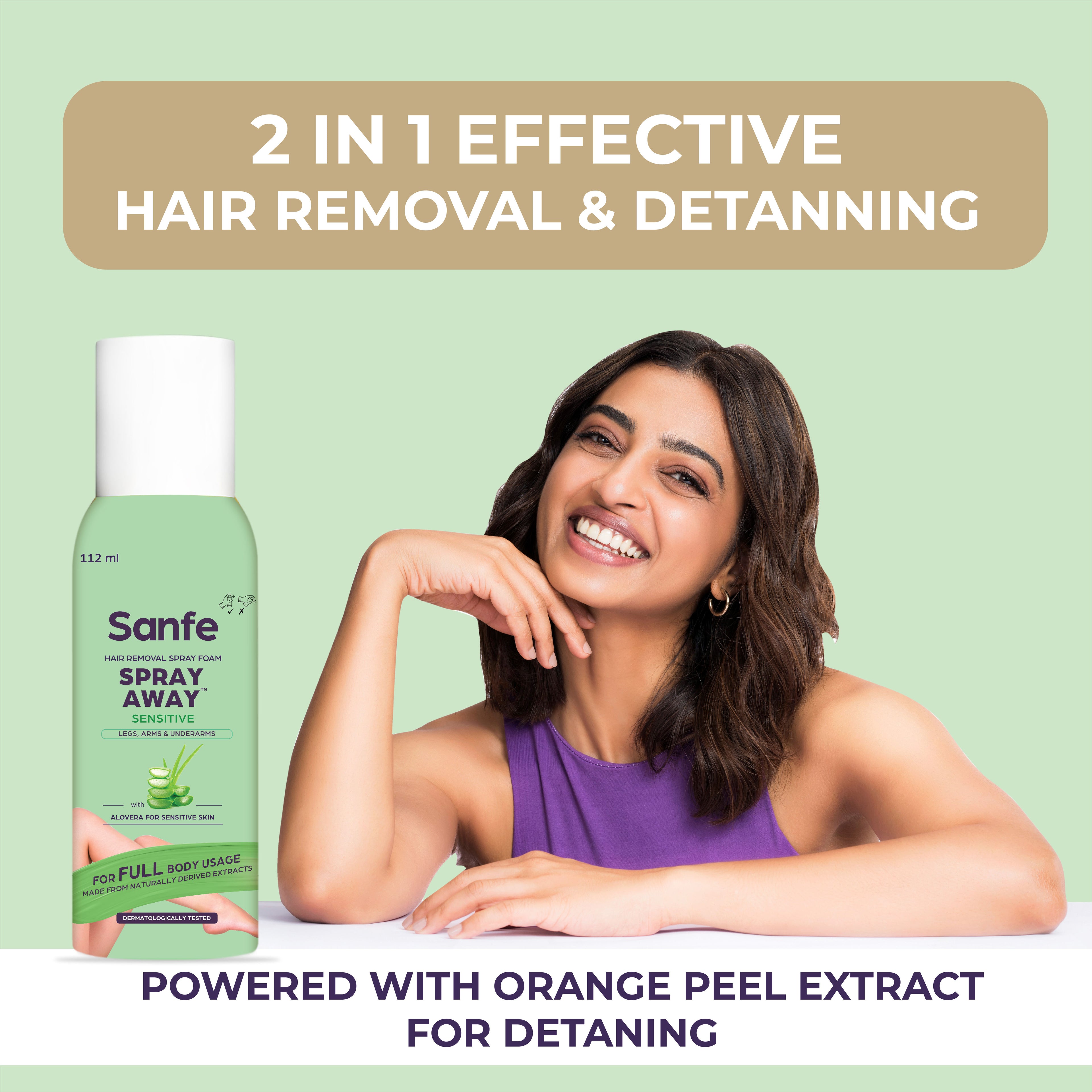 Spray Away Hair Removal Spray - Sensitive