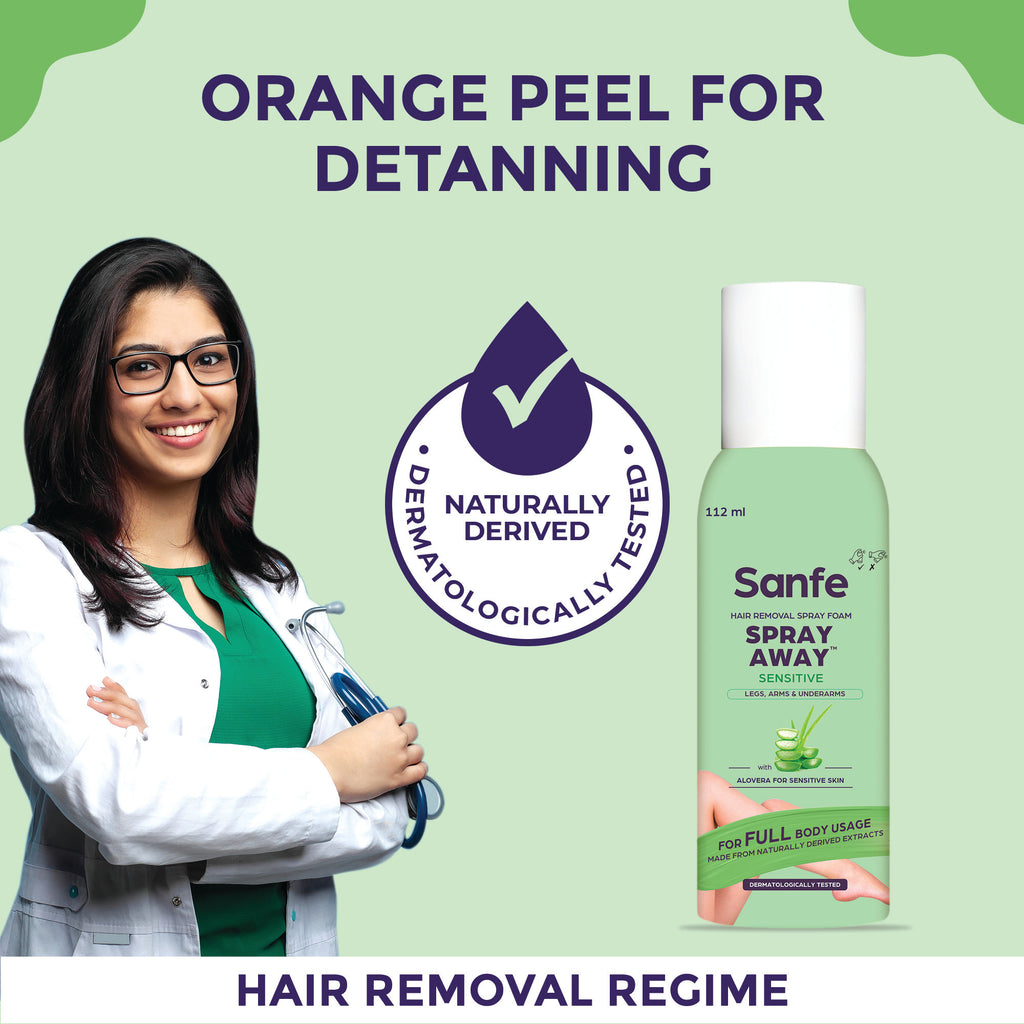 Spray Away Hair Removal Spray - Sensitive