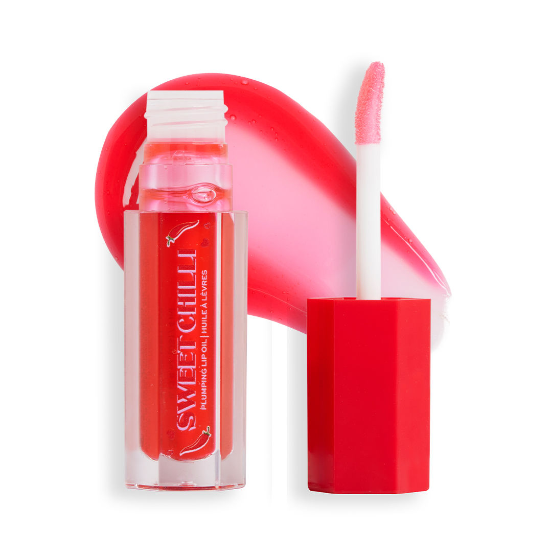 Heart Revolution Sweet Chilli Plumping Lip Oil - Red