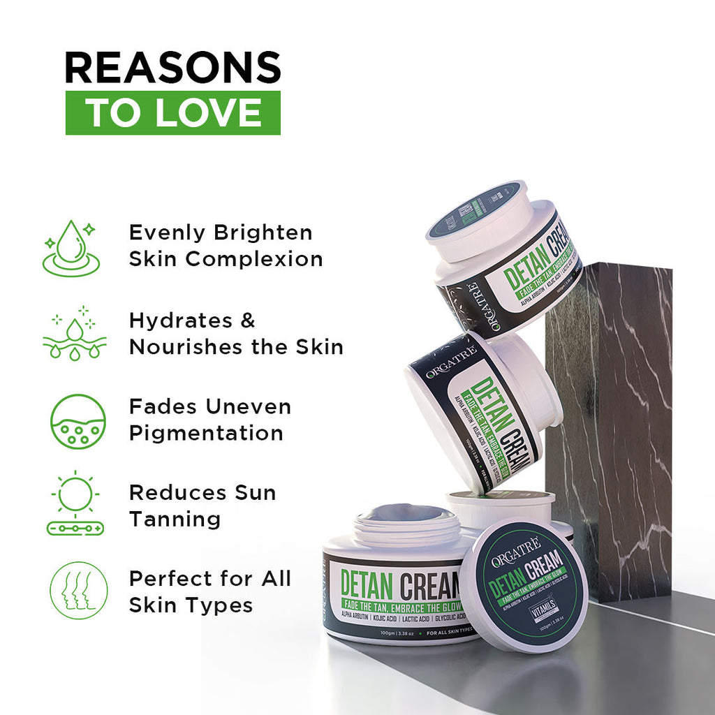 Kojic De-Tan Cream For Men & Women