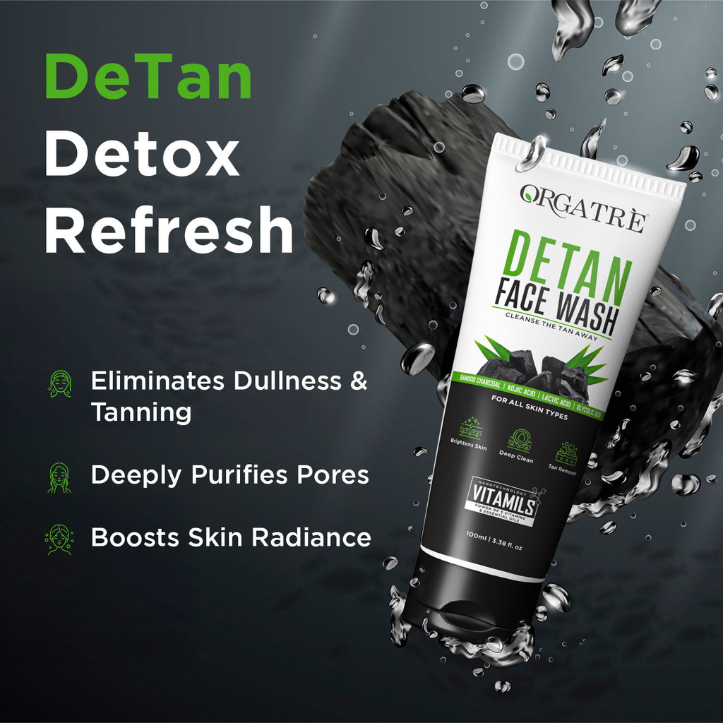 De-Tan Face Wash For Men & Women