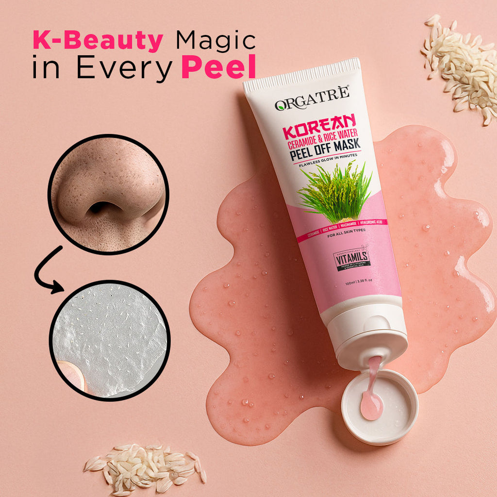 Korean Peel Off Face Mask for Men & Women