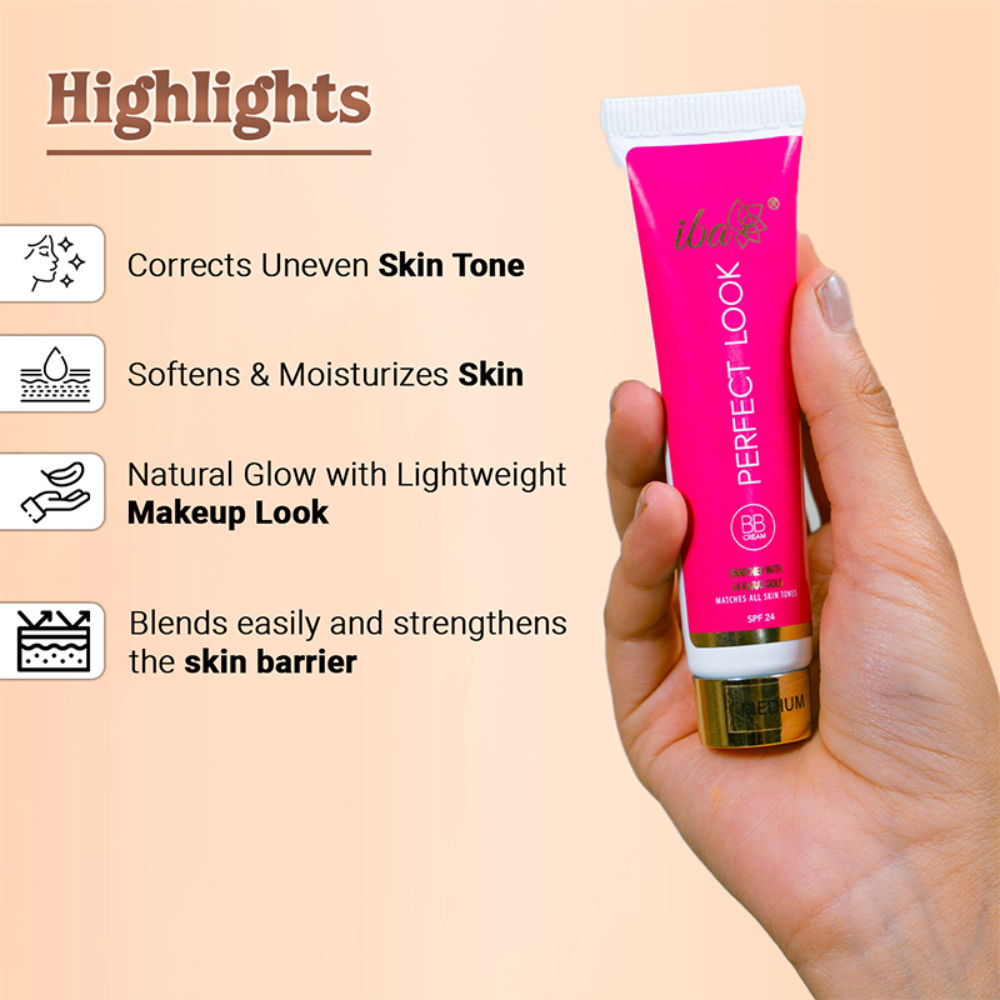 Perfect Look Bb Cream With 24 Karat Gold (light Shade)