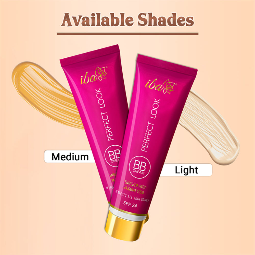 Perfect Look Bb Cream With 24 Karat Gold (light Shade)