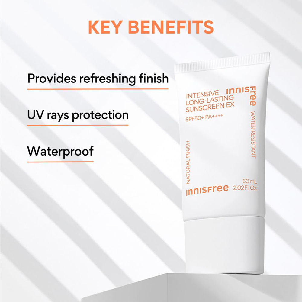 Intensive Long Lasting Sunscreen SPF 50+ PA++++ - Natural Finish