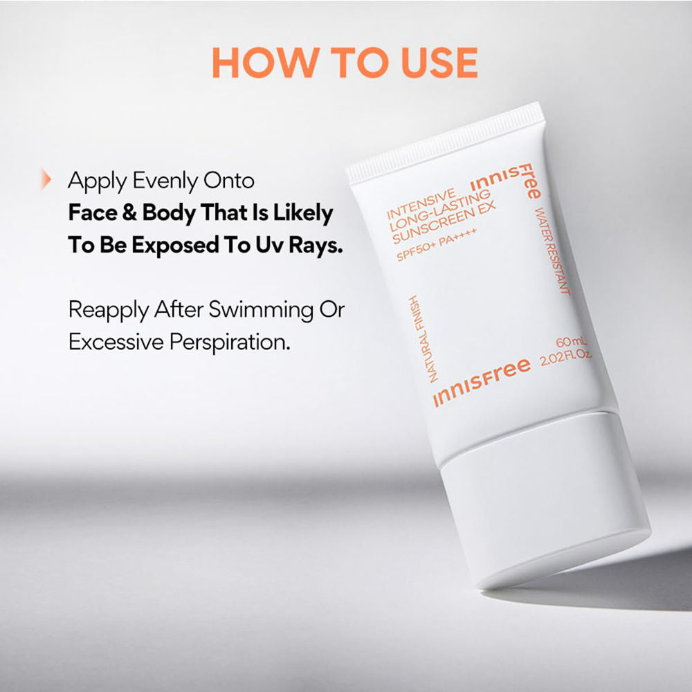 Intensive Long Lasting Sunscreen SPF 50+ PA++++ - Natural Finish